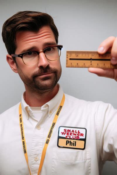 phil small|Phil from the small wiener club .